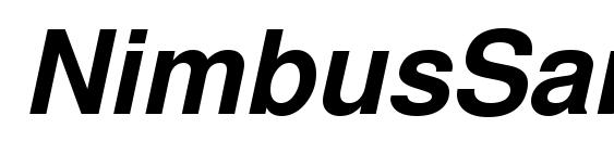NimbusSanLCY Bold Italic Font, Free Fonts