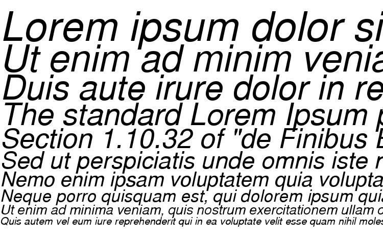 specimens NimbusSanLCY Italic font, sample NimbusSanLCY Italic font, an example of writing NimbusSanLCY Italic font, review NimbusSanLCY Italic font, preview NimbusSanLCY Italic font, NimbusSanLCY Italic font