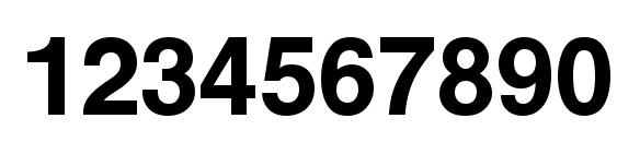 NimbusSanNo5TCYMed Font, Number Fonts