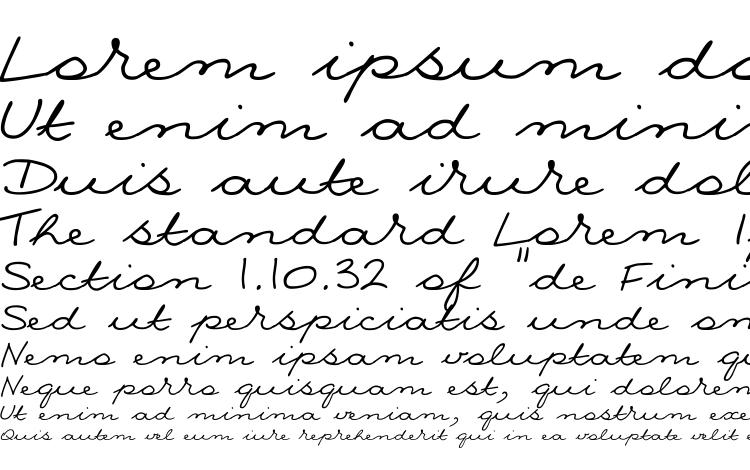specimens Nina font, sample Nina font, an example of writing Nina font, review Nina font, preview Nina font, Nina font