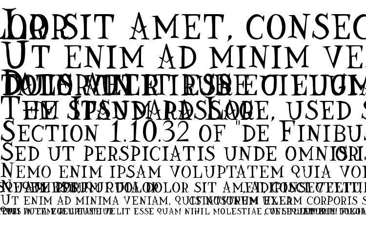specimens Nine font, sample Nine font, an example of writing Nine font, review Nine font, preview Nine font, Nine font