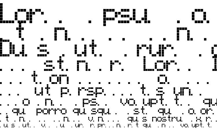 specimens NinePin font, sample NinePin font, an example of writing NinePin font, review NinePin font, preview NinePin font, NinePin font