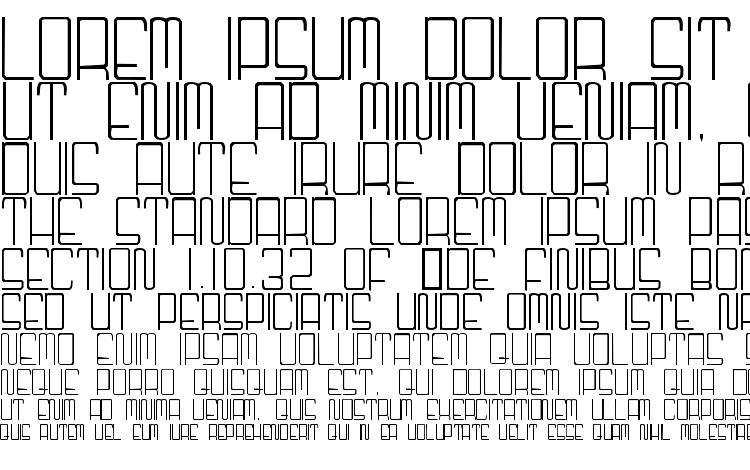 specimens Niner font, sample Niner font, an example of writing Niner font, review Niner font, preview Niner font, Niner font