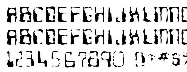 glyphs Ninteen7 font, сharacters Ninteen7 font, symbols Ninteen7 font, character map Ninteen7 font, preview Ninteen7 font, abc Ninteen7 font, Ninteen7 font