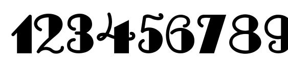 Nipandtuck Font, Number Fonts