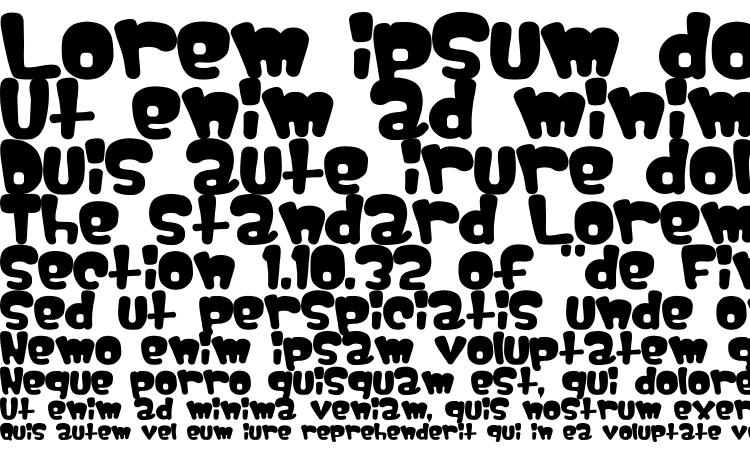 specimens Nipple font, sample Nipple font, an example of writing Nipple font, review Nipple font, preview Nipple font, Nipple font