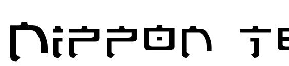 Nippon tech normal Font