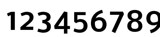 Nobile Medium Font, Number Fonts