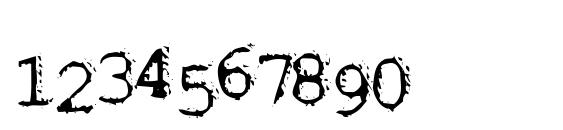 Noisebaby Font, Number Fonts