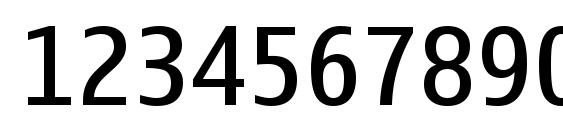 Nokia Sans S60 Regular Font, Number Fonts