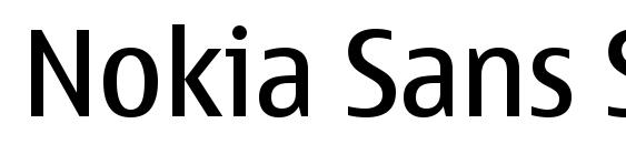 Nokia Sans S60 Regular Font
