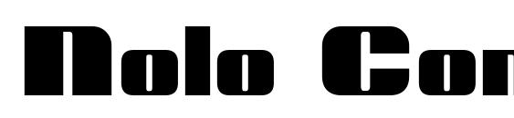 шрифт Nolo Contendre, бесплатный шрифт Nolo Contendre, предварительный просмотр шрифта Nolo Contendre