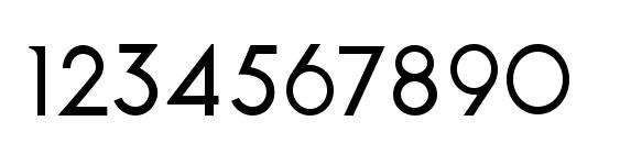 Nooa Semiserif Regular Font, Number Fonts