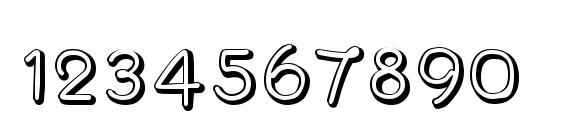 Nooshade Font, Number Fonts