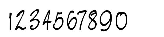 Nora Casual Font, Number Fonts