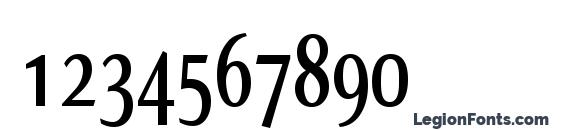 Norma Compr SmallCaps Font, Number Fonts