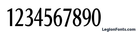 Norma Compr Font, Number Fonts