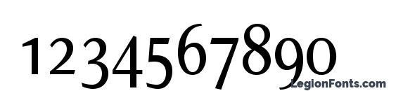 Norma Cond SmallCaps Font, Number Fonts