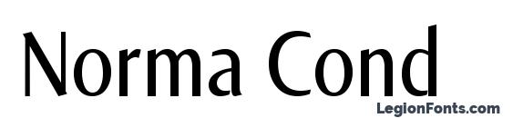 Norma Cond Font