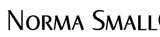 Norma SmallCaps Font