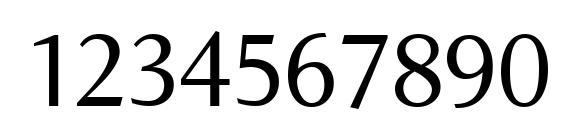 Norma Font, Number Fonts