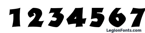Normadica 31 DB Font, Number Fonts