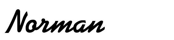 Norman Font