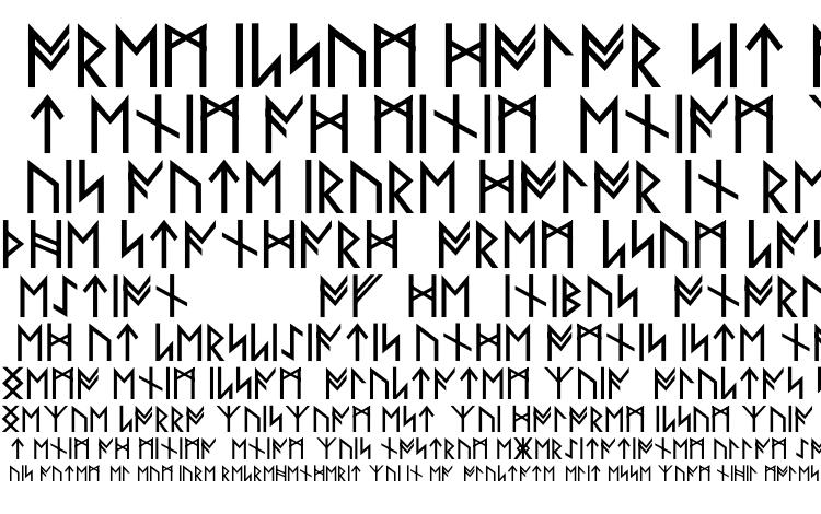 specimens Norse code regular font, sample Norse code regular font, an example of writing Norse code regular font, review Norse code regular font, preview Norse code regular font, Norse code regular font