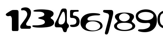 North point Font, Number Fonts