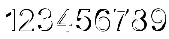 Northern book sale Font, Number Fonts