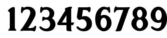 Norton Font, Number Fonts