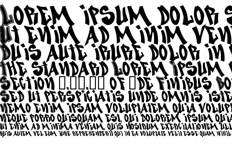 specimens Nosegrind Demo font, sample Nosegrind Demo font, an example of writing Nosegrind Demo font, review Nosegrind Demo font, preview Nosegrind Demo font, Nosegrind Demo font