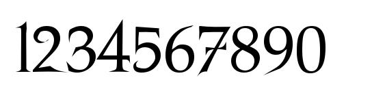 Nosfer Font, Number Fonts