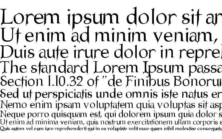 specimens Nosferatu Regular font, sample Nosferatu Regular font, an example of writing Nosferatu Regular font, review Nosferatu Regular font, preview Nosferatu Regular font, Nosferatu Regular font