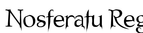 Nosferatu Regular Font