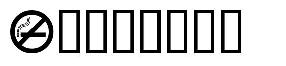 Nosmokin Font