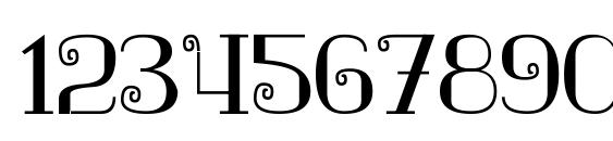 Nostalgic Font, Number Fonts