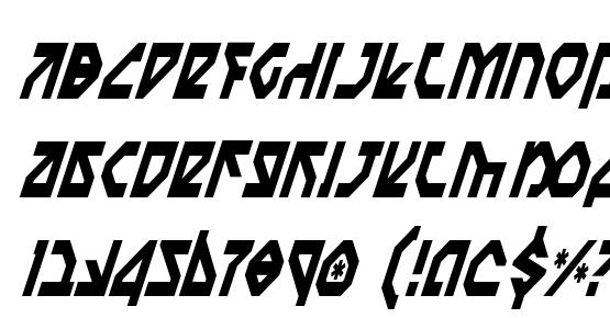 Nostromo Condensed Italic Font Download Free / LegionFonts