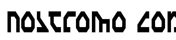 шрифт Nostromo Condensed, бесплатный шрифт Nostromo Condensed, предварительный просмотр шрифта Nostromo Condensed
