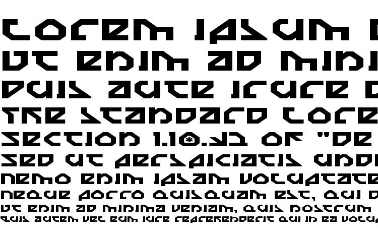 specimens Nostromo Expanded font, sample Nostromo Expanded font, an example of writing Nostromo Expanded font, review Nostromo Expanded font, preview Nostromo Expanded font, Nostromo Expanded font