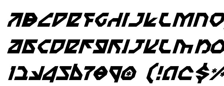 глифы шрифта Nostromo Italic, символы шрифта Nostromo Italic, символьная карта шрифта Nostromo Italic, предварительный просмотр шрифта Nostromo Italic, алфавит шрифта Nostromo Italic, шрифт Nostromo Italic