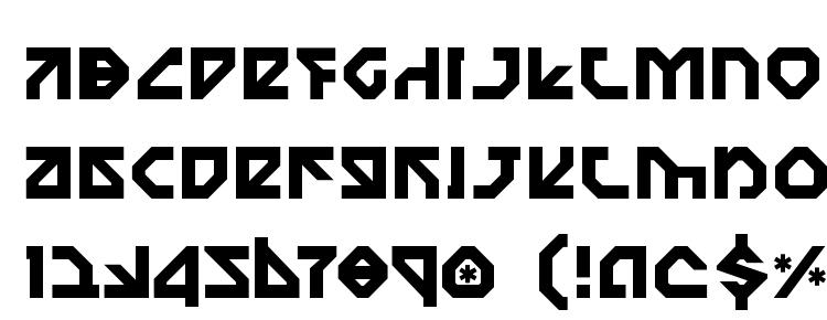 глифы шрифта Nostromo, символы шрифта Nostromo, символьная карта шрифта Nostromo, предварительный просмотр шрифта Nostromo, алфавит шрифта Nostromo, шрифт Nostromo