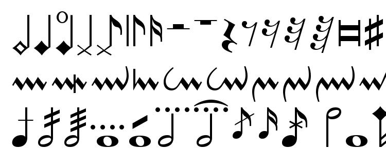 glyphs Nota c font, сharacters Nota c font, symbols Nota c font, character map Nota c font, preview Nota c font, abc Nota c font, Nota c font
