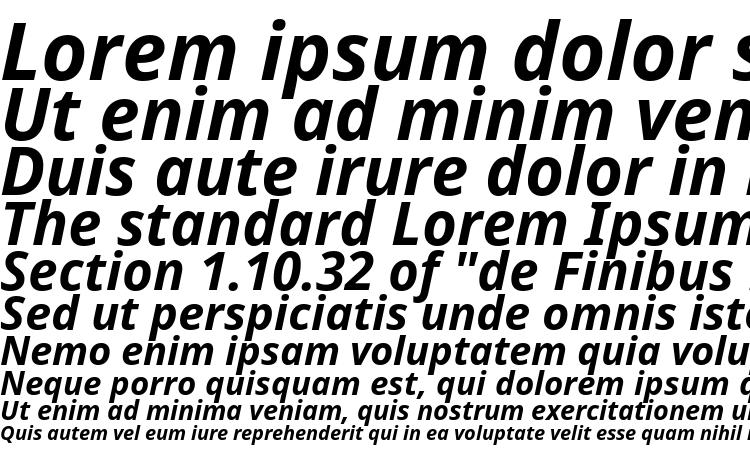 specimens Noto Sans Bold Italic font, sample Noto Sans Bold Italic font, an example of writing Noto Sans Bold Italic font, review Noto Sans Bold Italic font, preview Noto Sans Bold Italic font, Noto Sans Bold Italic font