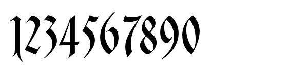 Notre Dame LT Roman Dfr Font, Number Fonts