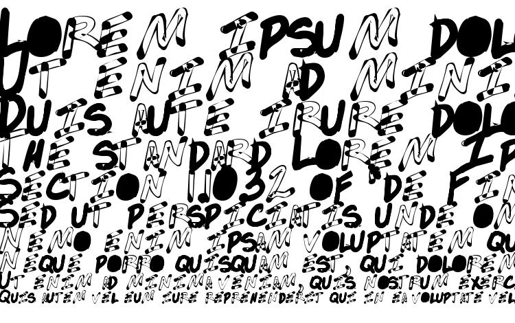 specimens NotsoSkimpus font, sample NotsoSkimpus font, an example of writing NotsoSkimpus font, review NotsoSkimpus font, preview NotsoSkimpus font, NotsoSkimpus font