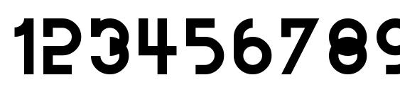 Nougatine Regular Font, Number Fonts