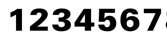 Nova Black SSi Extra Bold Font, Number Fonts