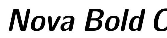 Nova Bold Oblique Font