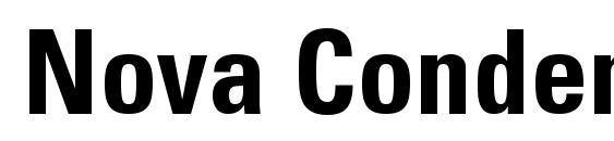 Шрифт Nova Condensed SSi Bold Condensed